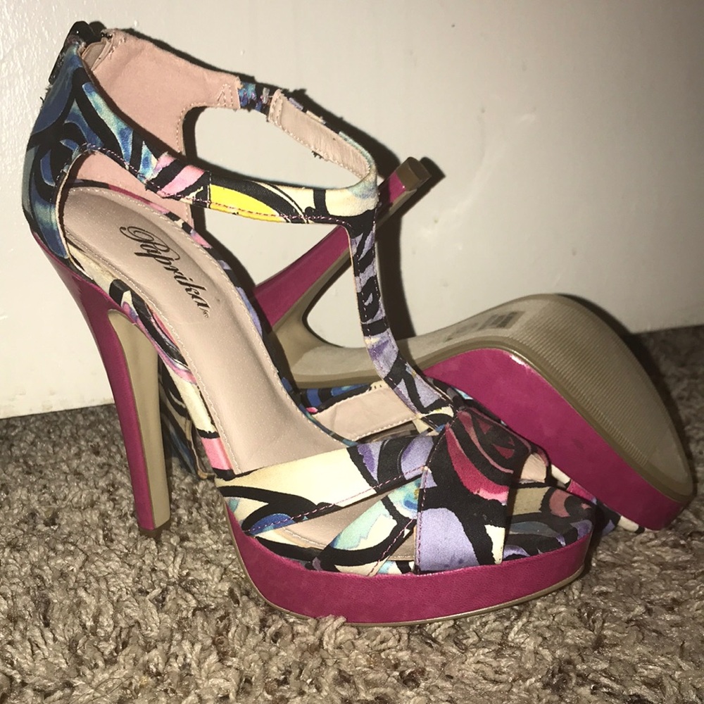 Floral Heels